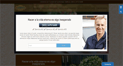 Desktop Screenshot of funeralesflores.com